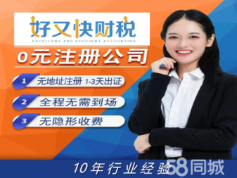 公司注册注销变更记账财税服务提供申办一般纳税人、税控代办+票种核定等服务